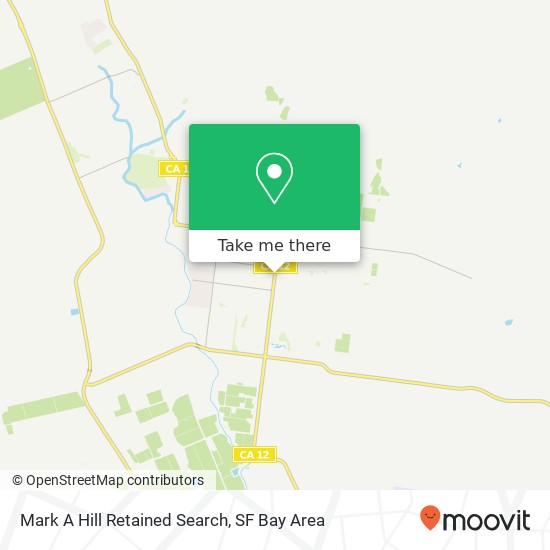 Mark A Hill Retained Search map