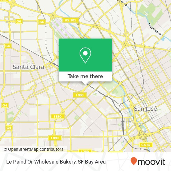 Mapa de Le Paind'Or Wholesale Bakery