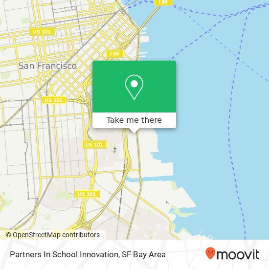 Partners In School Innovation map