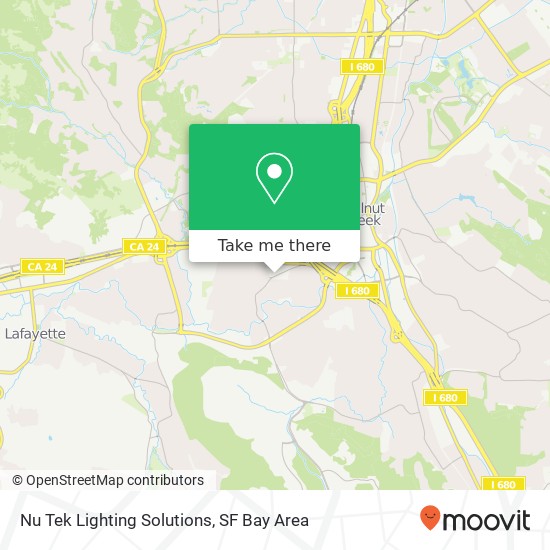 Nu Tek Lighting Solutions map