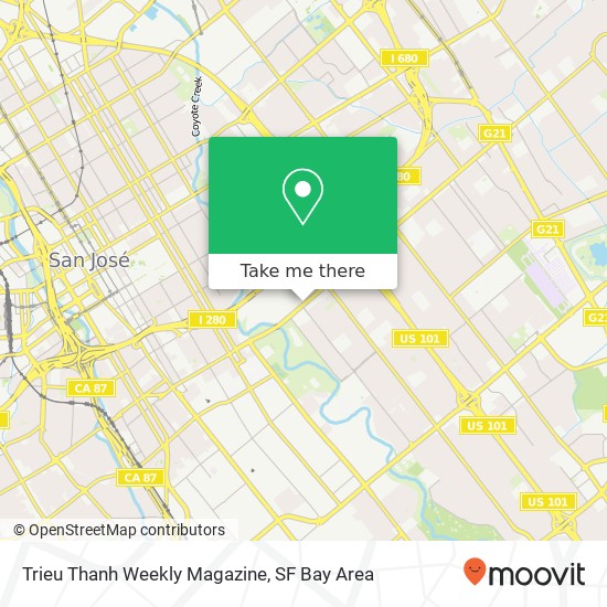 Trieu Thanh Weekly Magazine map