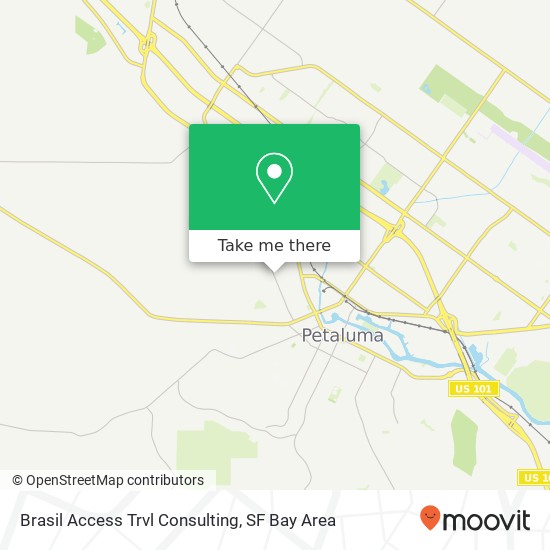 Brasil Access Trvl Consulting map