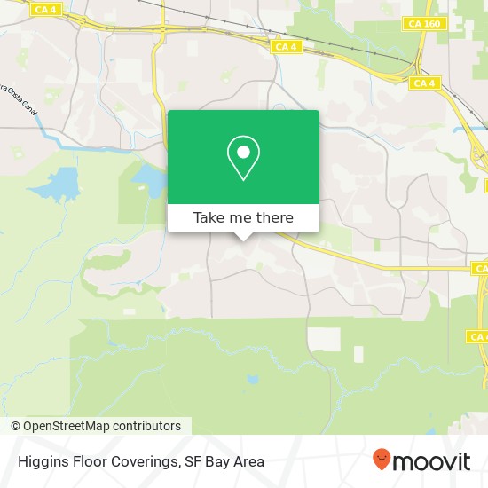 Higgins Floor Coverings map