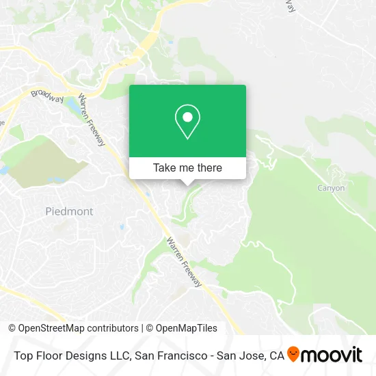 Mapa de Top Floor Designs LLC