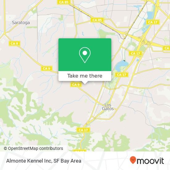 Mapa de Almonte Kennel Inc