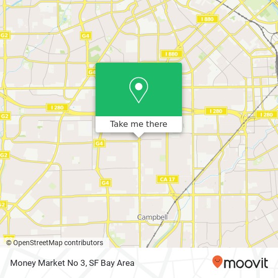 Money Market No 3 map