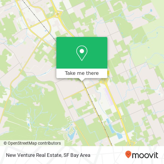 New Venture Real Estate map