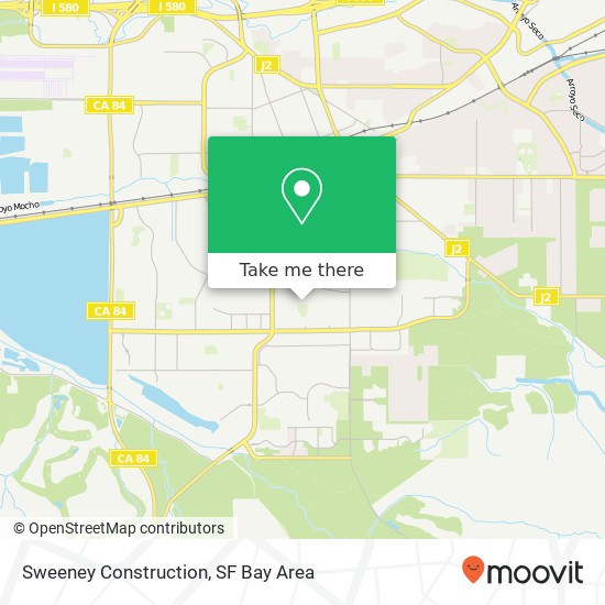 Mapa de Sweeney Construction