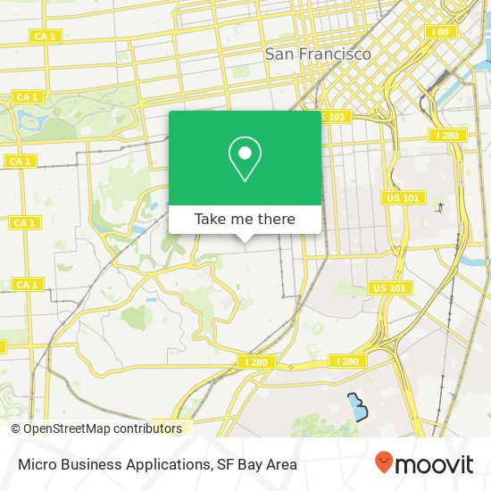 Micro Business Applications map