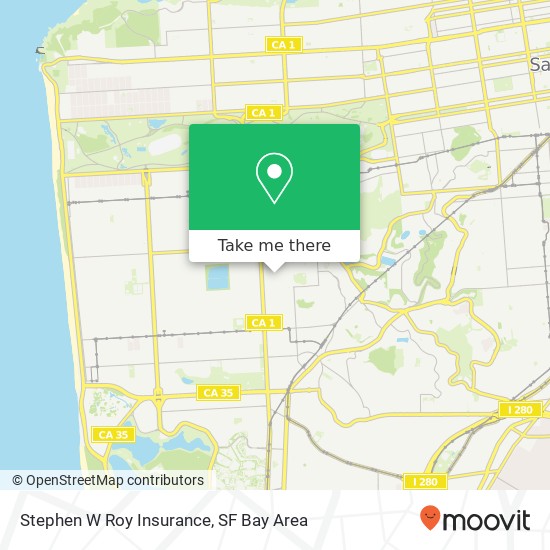 Stephen W Roy Insurance map