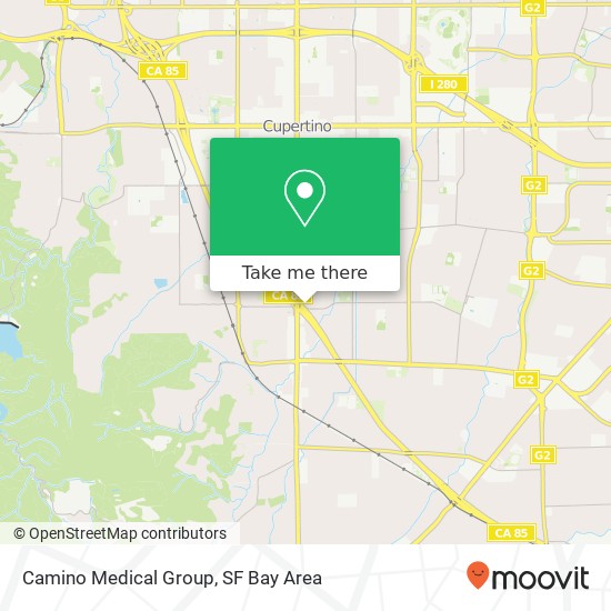 Camino Medical Group map