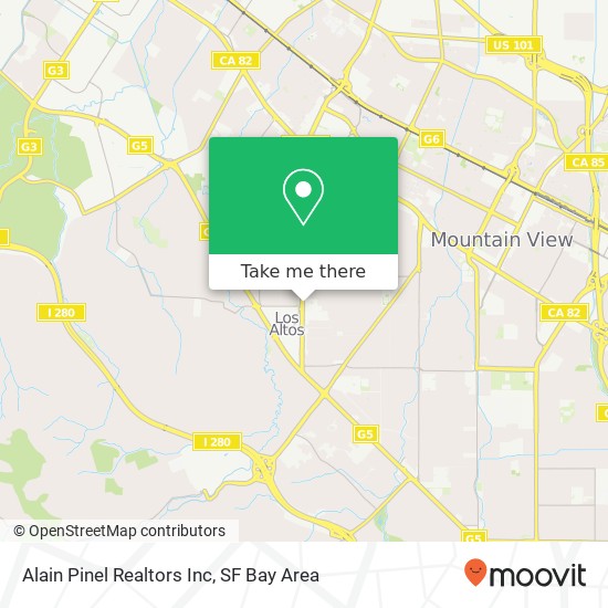 Alain Pinel Realtors Inc map