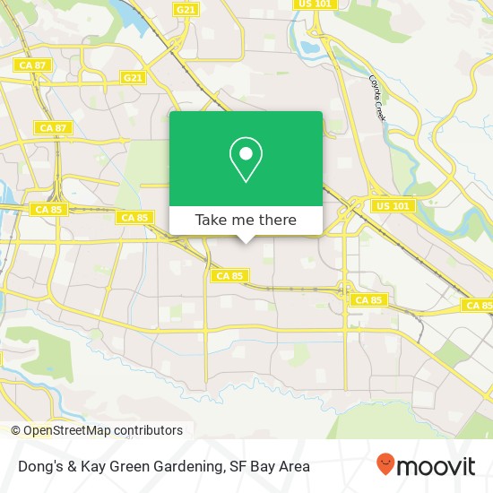 Mapa de Dong's & Kay Green Gardening