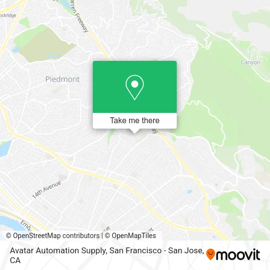 Avatar Automation Supply map