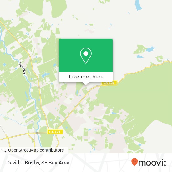 David J Busby map