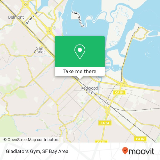 Mapa de Gladiators Gym