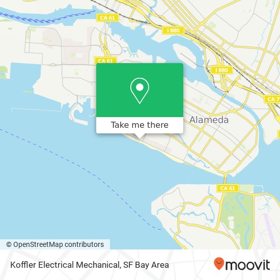 Koffler Electrical Mechanical map