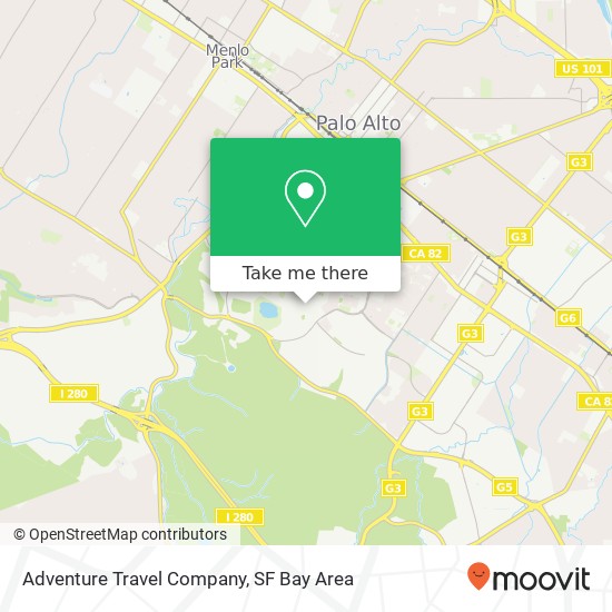 Mapa de Adventure Travel Company