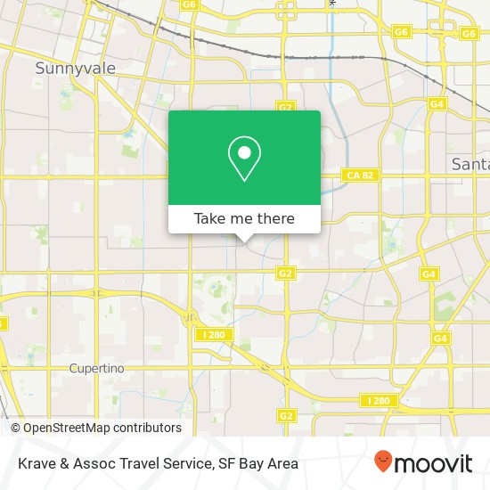 Mapa de Krave & Assoc Travel Service