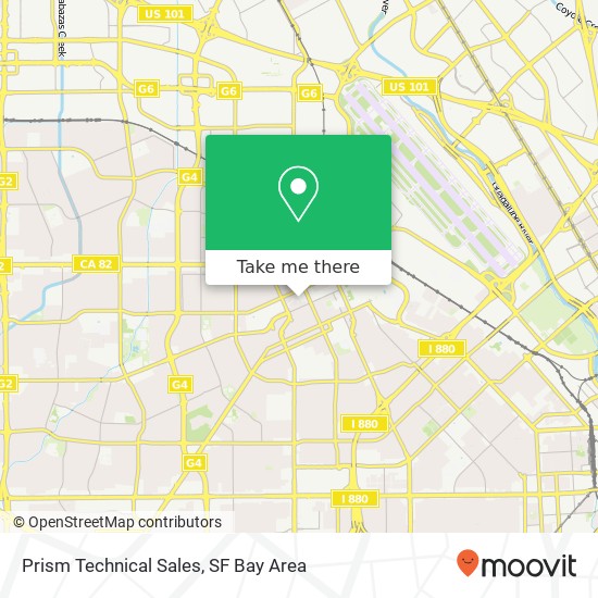 Mapa de Prism Technical Sales