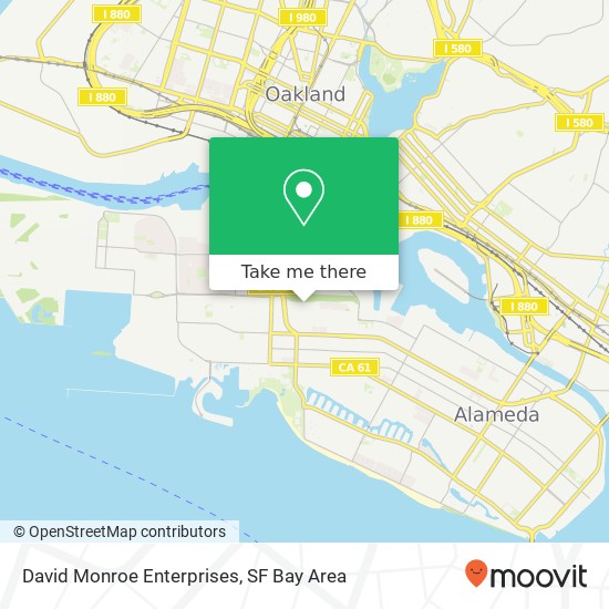 David Monroe Enterprises map