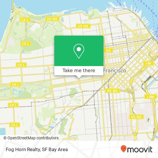 Fog Horn Realty map