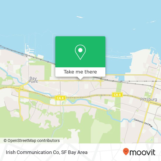 Mapa de Irish Communication Co