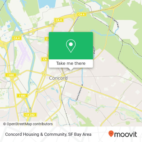 Concord Housing & Community map