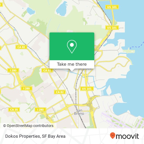 Dokos Properties map