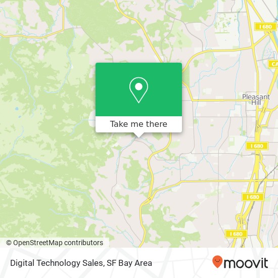 Digital Technology Sales map