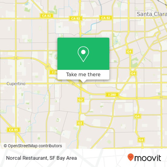 Norcal Restaurant map