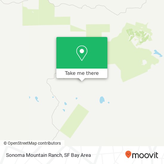 Sonoma Mountain Ranch map