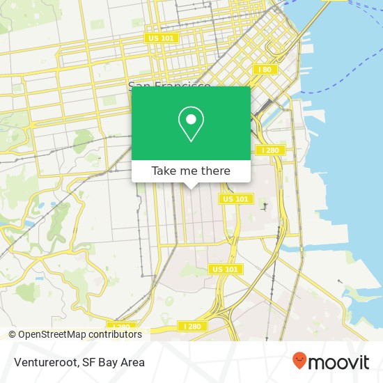 Ventureroot map