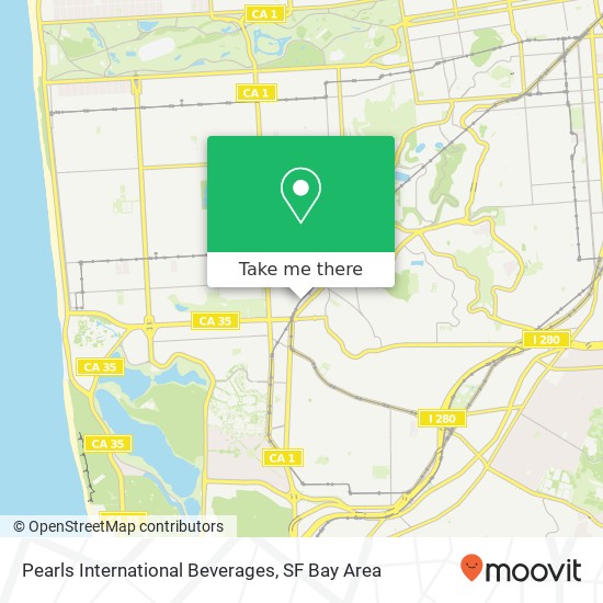 Mapa de Pearls International Beverages