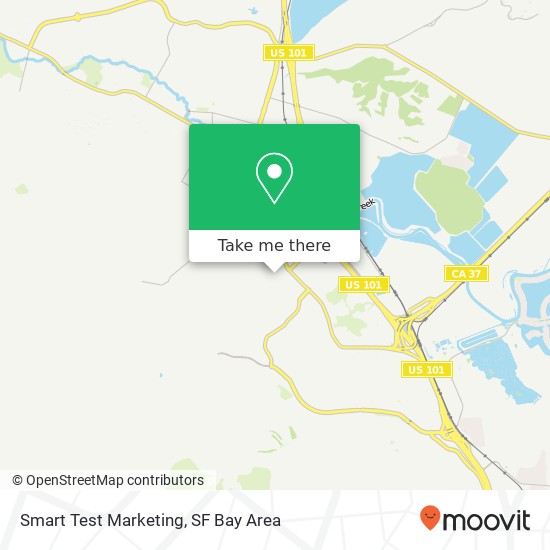 Smart Test Marketing map