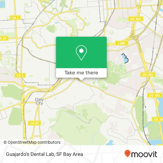 Guajardo's Dental Lab map