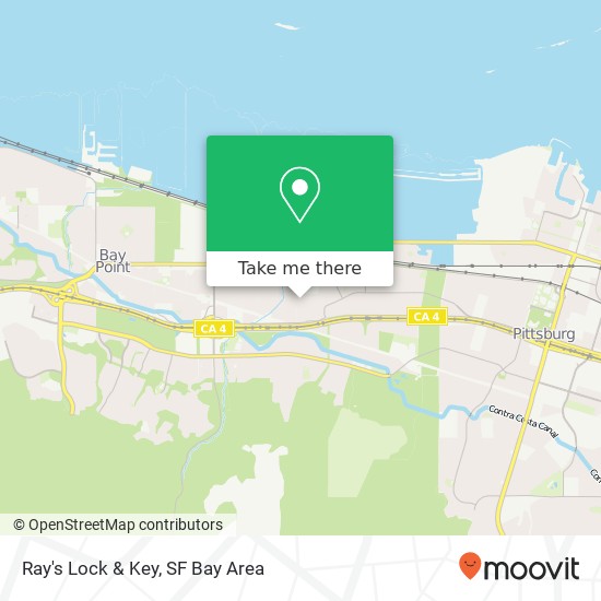 Ray's Lock & Key map