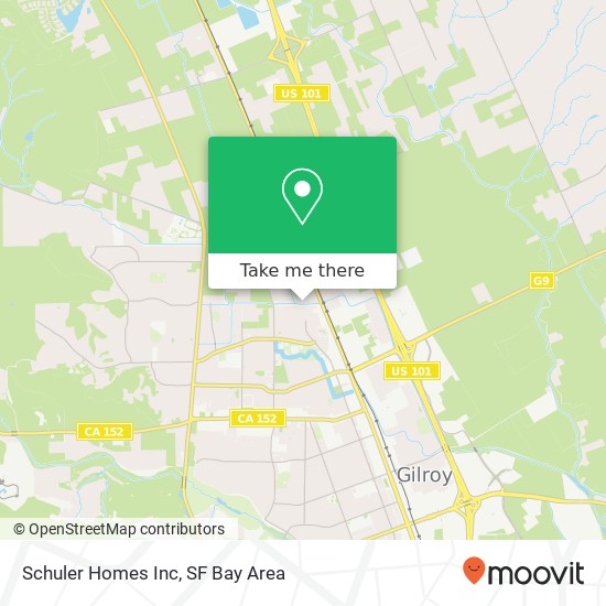Schuler Homes Inc map
