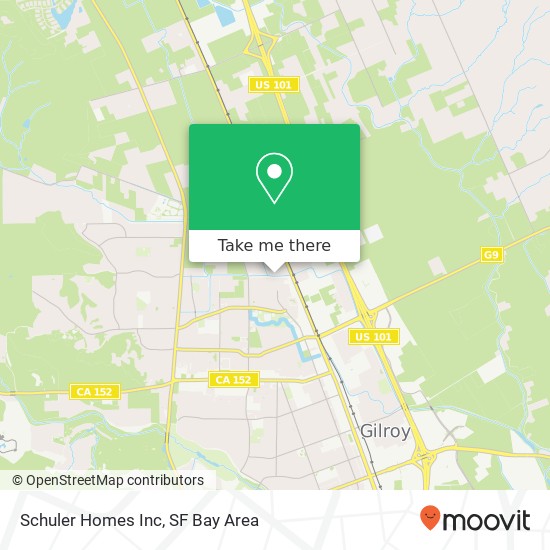 Mapa de Schuler Homes Inc