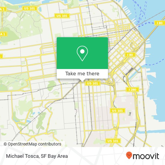 Michael Tosca map