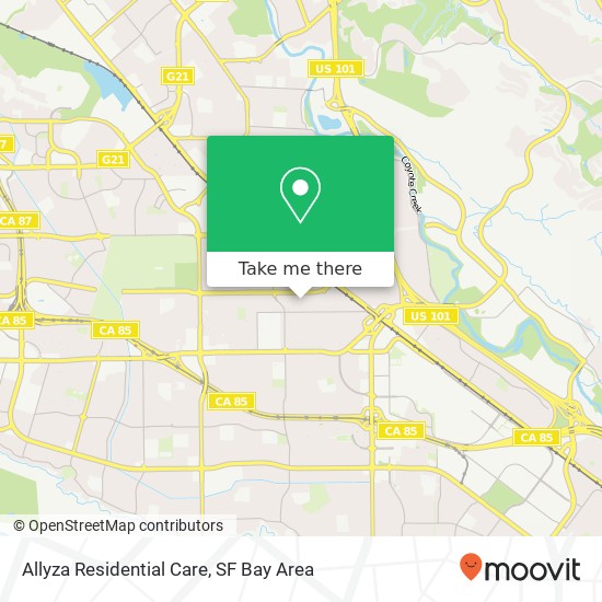 Allyza Residential Care map