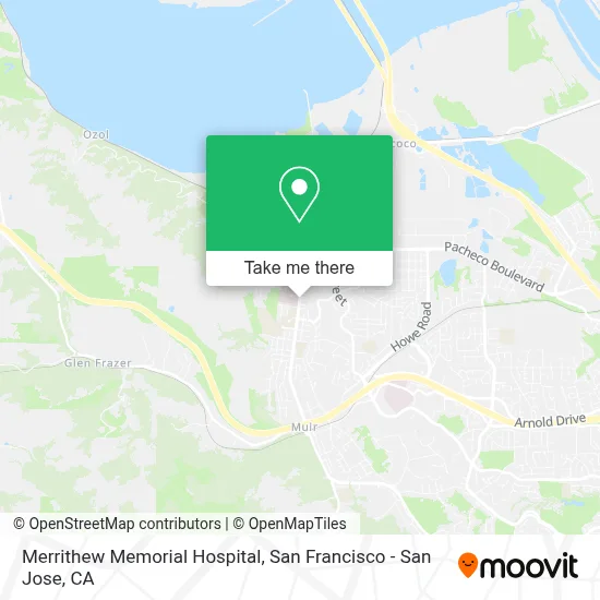 Merrithew Memorial Hospital map