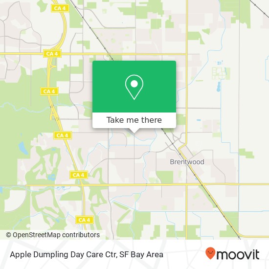 Apple Dumpling Day Care Ctr map