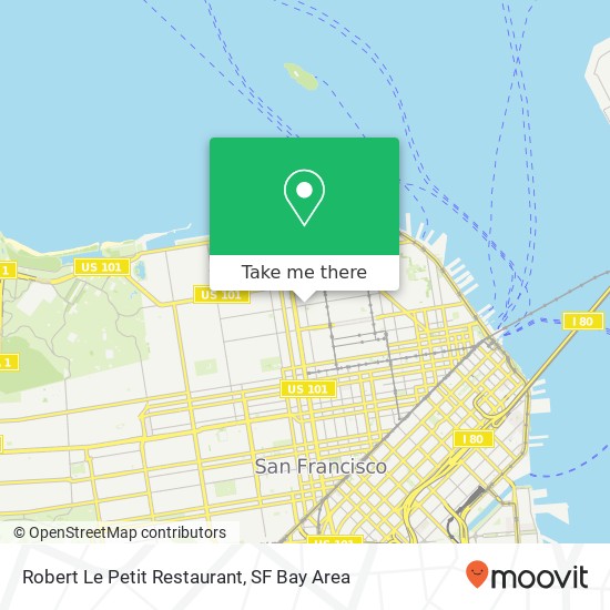 Robert Le Petit Restaurant map