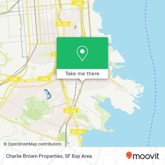 Mapa de Charlie Brown Properties