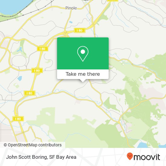 John Scott Boring map