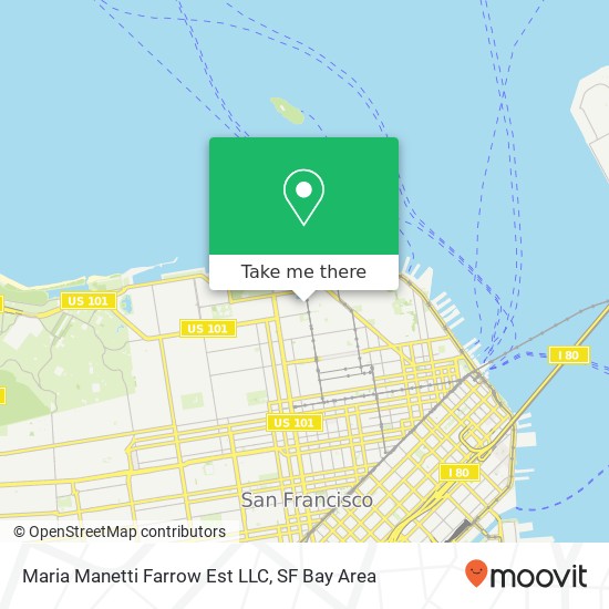 Mapa de Maria Manetti Farrow Est LLC