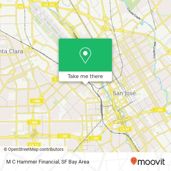 M C Hammer Financial map