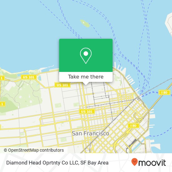 Mapa de Diamond Head Oprtnty Co LLC