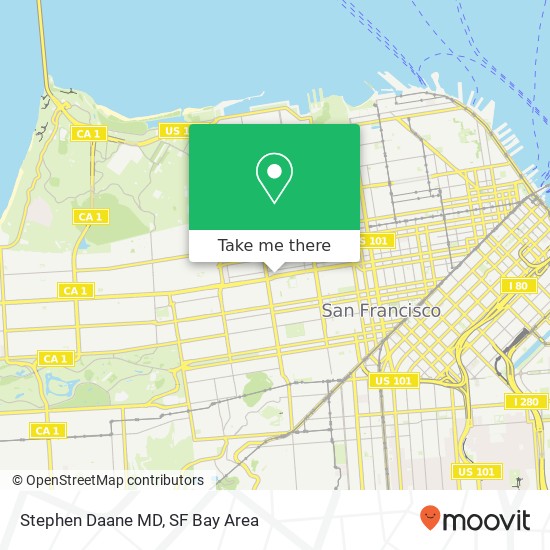 Stephen Daane MD map